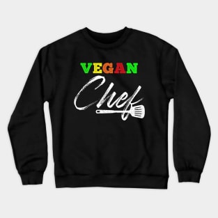 Vegan Chef Crewneck Sweatshirt